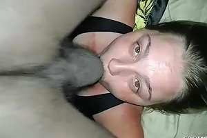 Milf Bbw Deep Throat Face Fucked By Bbc And Gets Huge Creamy Cum Facial